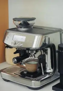 Alex's Sage Barista Express in kitchen